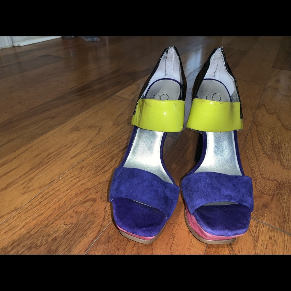 Jessica Simpson Color Block Heels - image 5